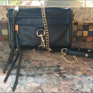 Rebecca Minkoff Navy Mini Mac Crossbody Bag
